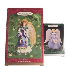 Hallmark Keepsake Graceful Glory Victorian Angel Ornament Tree Topper